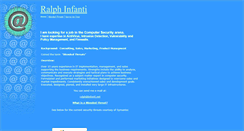 Desktop Screenshot of infanti.net