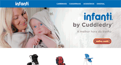 Desktop Screenshot of infanti.com.br